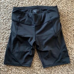 Black biker shorts